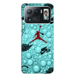 Силиконовый Чехол Nike Air Jordan на Сяоми Ми 11 Ультра (Джордан Найк)