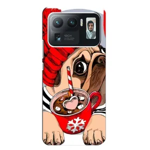 Бампер для Xiaomi Mi 11 Ultra з картинкою "Песики" (Сумний собака)