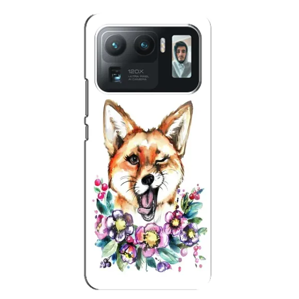 Чехол с рисунком «Хитрая лиса» для Xiaomi Mi 11 Ultra Чехол с рисунком «Хитрая лиса» для Xiaomi Mi 11 Ultra
