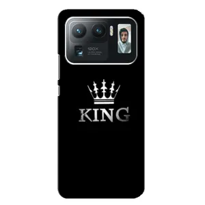 Чохол (Корона на чорному фоні) для Сяомі Мі 11i Ультра (KING)