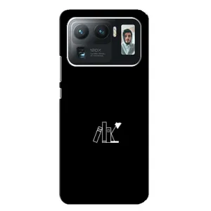 Чехол с картинками на черном фоне для Xiaomi Mi 11 Ultra (Книжки)
