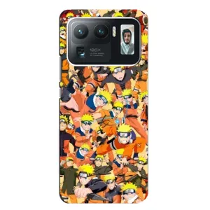 Чехлы с принтом Наруто на Xiaomi Mi 11 Ultra (Коллаж Наруто)