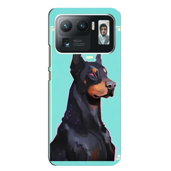Чехол с рисунком «Король доберман» для Xiaomi Mi 11 Ultra Чехол с рисунком «Король доберман» для Xiaomi Mi 11 Ultra