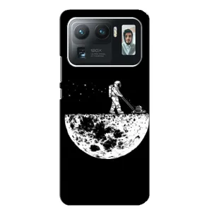 Силиконовый Чехол с принтом "Космонавты" на Xiaomi Mi 11 Ultra (Космонавт)