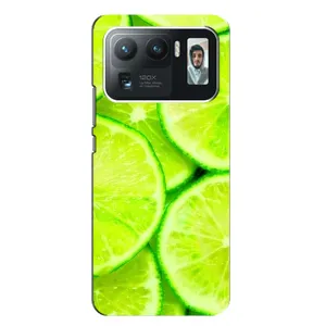 Чехол с изображением вкусной еды для Xiaomi Mi 11 Ultra (Лайм)