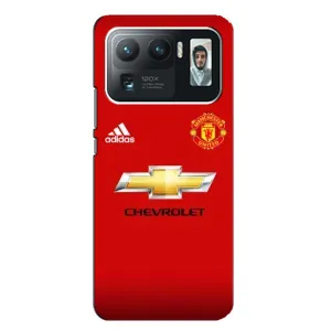 Силиконовые Чехлы принт Футбол на Xiaomi Mi 11 Ultra (Man United)