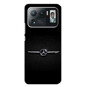 Силиконовый бампер с картинкой машины на Xiaomi Mi 11 Ultra (Mercedes)