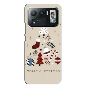 Чехол Санта Клаус для Xiaomi Mi 11 Ultra (Merry Christmas)