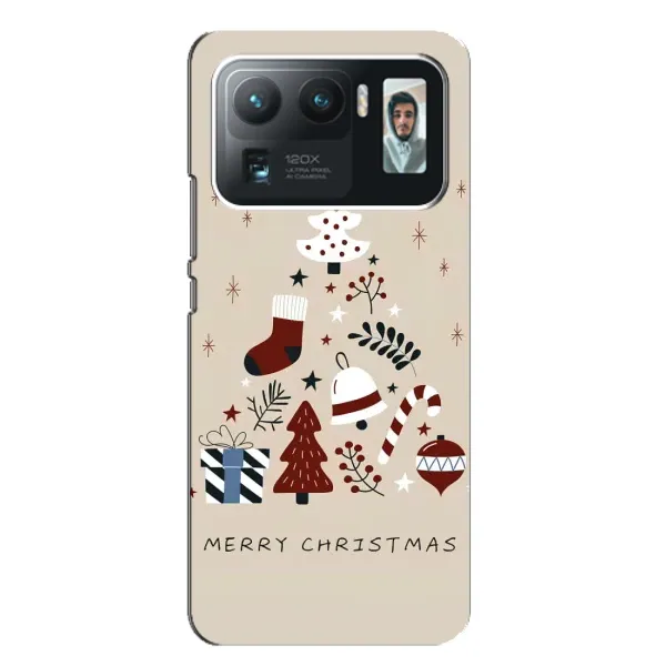 Чехол с рисунком «Merry Christmas» для Xiaomi Mi 11 Ultra Чехол с рисунком «Merry Christmas» для Xiaomi Mi 11 Ultra