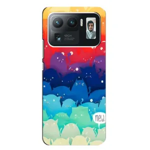Силіконовий чохол з котиком для Xiaomi Mi 11 Ultra (Mew)
