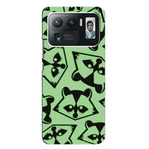 Силіконовий Чохол з Энотами на Xiaomi Mi 11 Ultra (Мордочки Єнота)