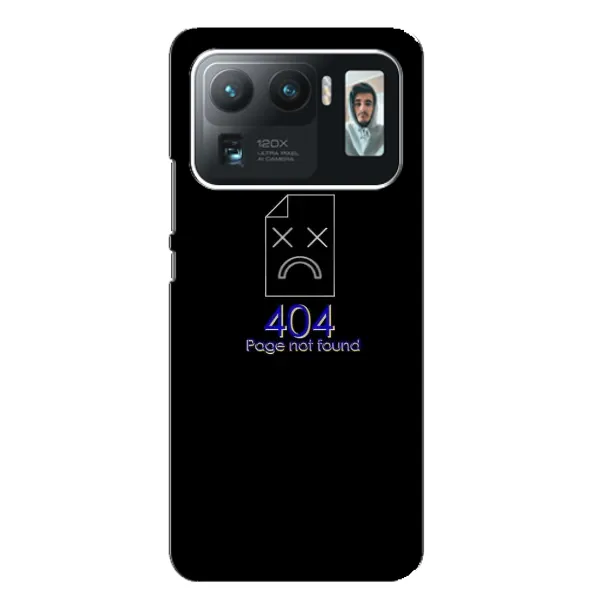 Чехол с рисунком «Ошибка 404» для Xiaomi Mi 11 Ultra Чехол с рисунком «Ошибка 404» для Xiaomi Mi 11 Ultra