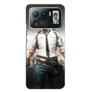 Силиконовый чехол с картинкой "Герой Pubg" на Xiaomi Mi 11 Ultra (Пабг)