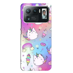 Чехол Unicorn на Xiaomi Mi 11 Ultra (Радуга и Единорог)