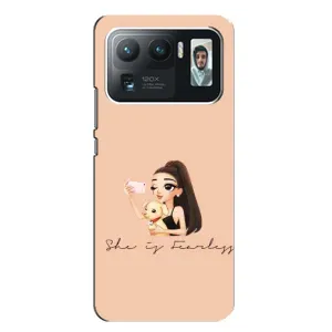 Силіконовый Чохол на Xiaomi Mi 11 Ultra з картинкой Модных девушек (З собакою)