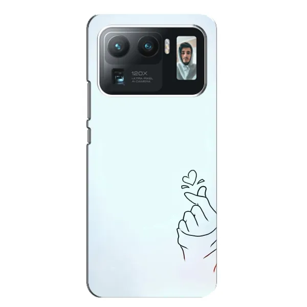 Чехол с рисунком «Сердце на голубом» для Xiaomi Mi 11 Ultra Чехол с рисунком «Сердце на голубом» для Xiaomi Mi 11 Ultra