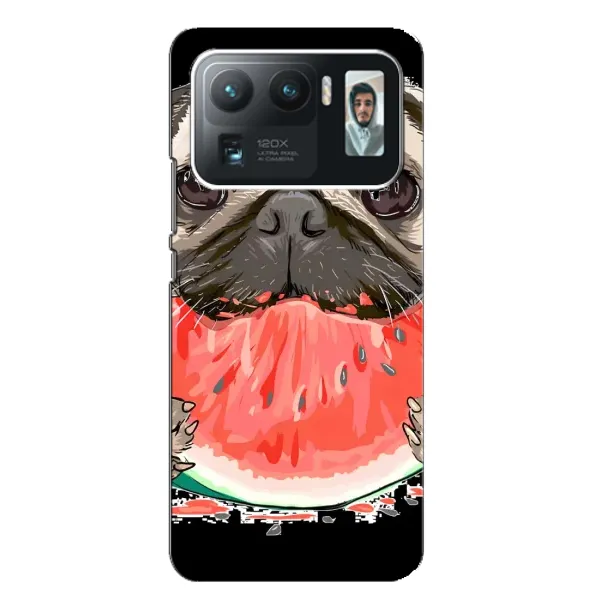 Чехол с рисунком «Смешной Мопс» для Xiaomi Mi 11 Ultra Чехол с рисунком «Смешной Мопс» для Xiaomi Mi 11 Ultra