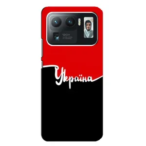 Чехлы УПА (Красно-Чёрный) на Xiaomi Mi 11 Ultra (Украина УПА)