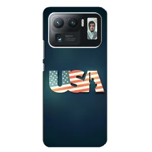 Чехол Флаг USA для Xiaomi Mi 11 Ultra (USA)