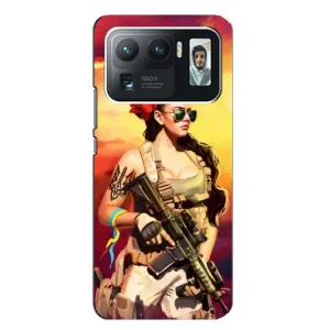ЗСУ Чехлы (TPU) для Xiaomi Mi 11 Ultra (Женщина солдат)