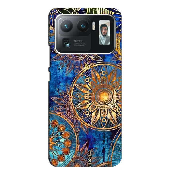 Чехол с рисунком «Золотые узоры» для Xiaomi Mi 11 Ultra Чехол с рисунком «Золотые узоры» для Xiaomi Mi 11 Ultra