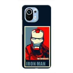 Чехол Супергерой Железный человек на Xiaomi Mi 11 (Art Iron man)