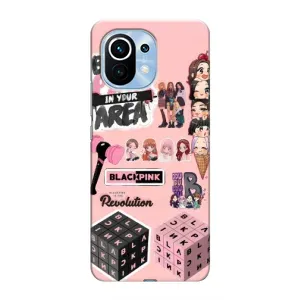 Чехлы с картинкой для Xiaomi Mi 11 (BLACK PINK коллаж)