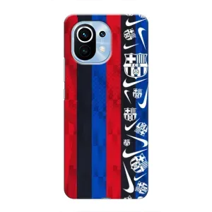 Чехол для Xiaomi Mi 11 (Барселона) (Фанат Барсы)