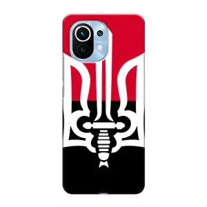 Чохли УПА (Червоно-Чорний) на Xiaomi Mi 11 (Герб України)