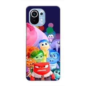 Чехол Головоломка для Xiaomi Mi 11 - (AlphaPrint) (Герои головоломки)