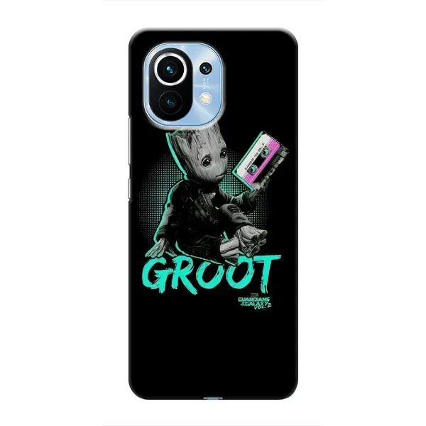 Чехол с рисунком «Groot» для Xiaomi Mi 11 Чехол с рисунком «Groot» для Xiaomi Mi 11