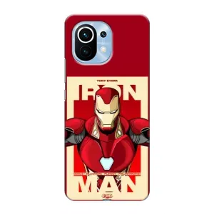Чехол Супергерой Железный человек на Xiaomi Mi 11 (Iron man)