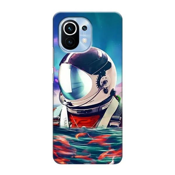 Чехол с рисунком «Космонавт в воде» для Xiaomi Mi 11 Чехол с рисунком «Космонавт в воде» для Xiaomi Mi 11