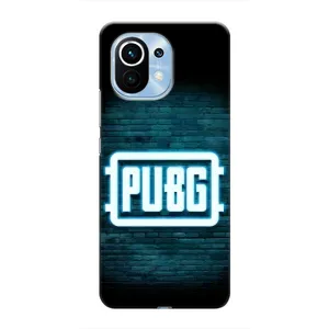 Чехол (TPU) с картинкой "Лого Пабг" на Сяоми Нот 11 (Лого PUBG)