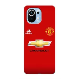 Силиконовые Чехлы принт Футбол на Xiaomi Mi 11 (Man United)