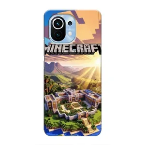 Чехол майнкрафт для Xiaomi Mi 11 (MINECRAFT)