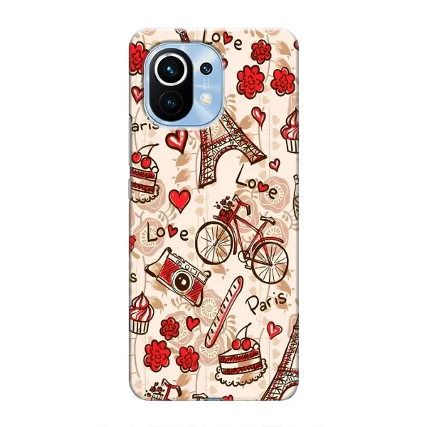 Чехол с рисунком «Париж мечта» для Xiaomi Mi 11 Чехол с рисунком «Париж мечта» для Xiaomi Mi 11