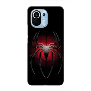 Чехол Супергерой Человека Паука на Xiaomi Mi 11 (Паук)