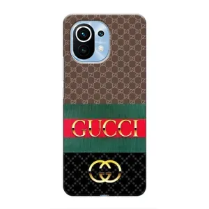Чохли бренд ГУЧЧІ для Xiaomi Mi 11 (Стиль GUCCI)