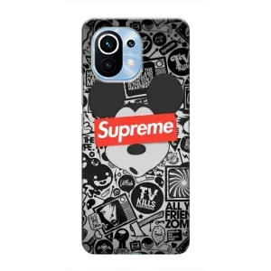 Чехол с Брендами одежды на Сяоми Нот 11 (Supreme Маус)
