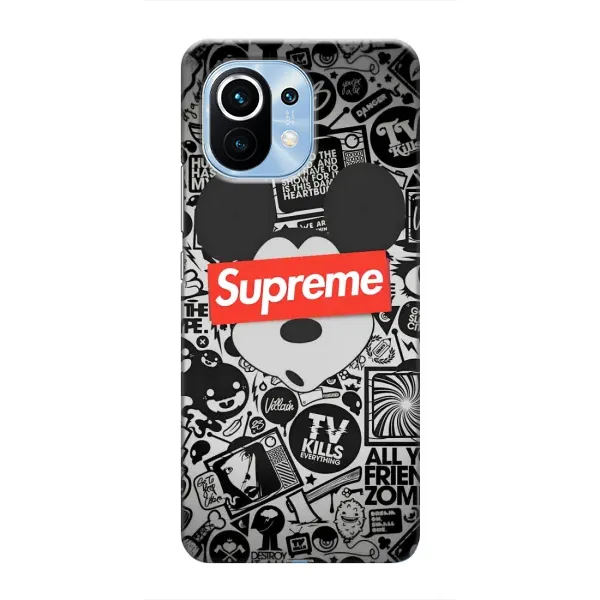 Чехол с рисунком «Supreme Маус» для Xiaomi Mi 11