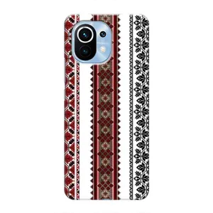 Силиконовый Чехол на Xiaomi Mi 11 с картинкой Вышиванки (Вышиваночки)