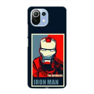 Чехол Супергерой Железный человек на Xiaomi Mi 11i (Art Iron man)
