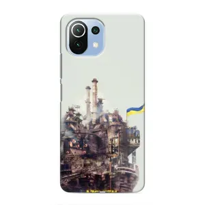 Чехлы на военную тематику для Xiaomi Mi 11i (Азовсталь)