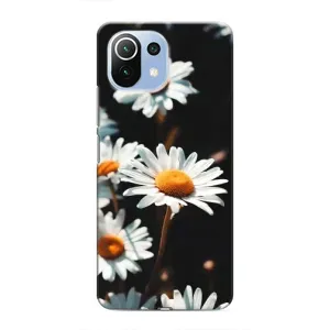 Чохол з ромашками на Xiaomi Mi 11i (Білі ромашки)