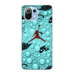 Силіконовый Чохол Nike Air Jordan на Сяомі Мі 11i (Джордан Найк)