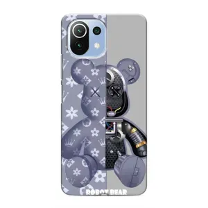 Силіконовий чохол для Xiaomi Mi 11i (Ведмідь Louis Vuitton)