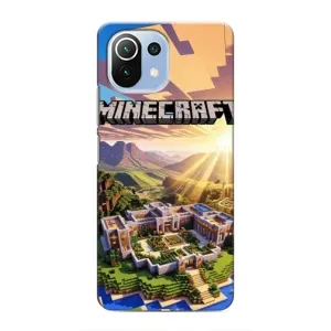 Чехол майнкрафт для Xiaomi Mi 11i (MINECRAFT)