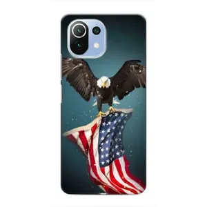 Чохол Прапор USA для Xiaomi Mi 11i (Орел і прапор)