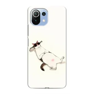 Чехол на тематику: Коты для Xiaomi Mi 11i (Отдых)